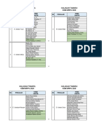 Data Daftar Santri TAMARA KBM MRPA 2020