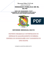 Informe Mayo 4 Sandro Centellas