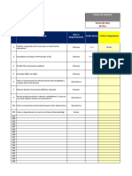 Plan de actividades y compromisos empresa