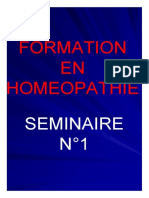 Homéopathie (1ère Partie) - D Bobin