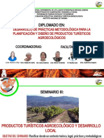 Seminario III. Unidad III. Planificación de Producto Turístico Agroecológico.