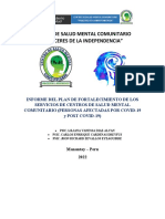 Informe Del Plan de Fortalecimiento CSMC 2022 (2) - Actualizado