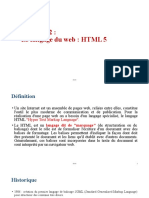 Chapitre 2 HTML 1