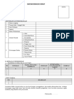 Daftar Riwayat Hidup: .Keterangan Perorangan