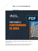 Todo Sobre Conformidad de Obras