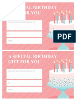 A Special Birthday Gift For You