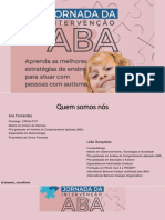 Quem somos nós: profissionais da ABA