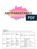 ANTIPARASITARIOS Y ANTIMICOTICOSsss