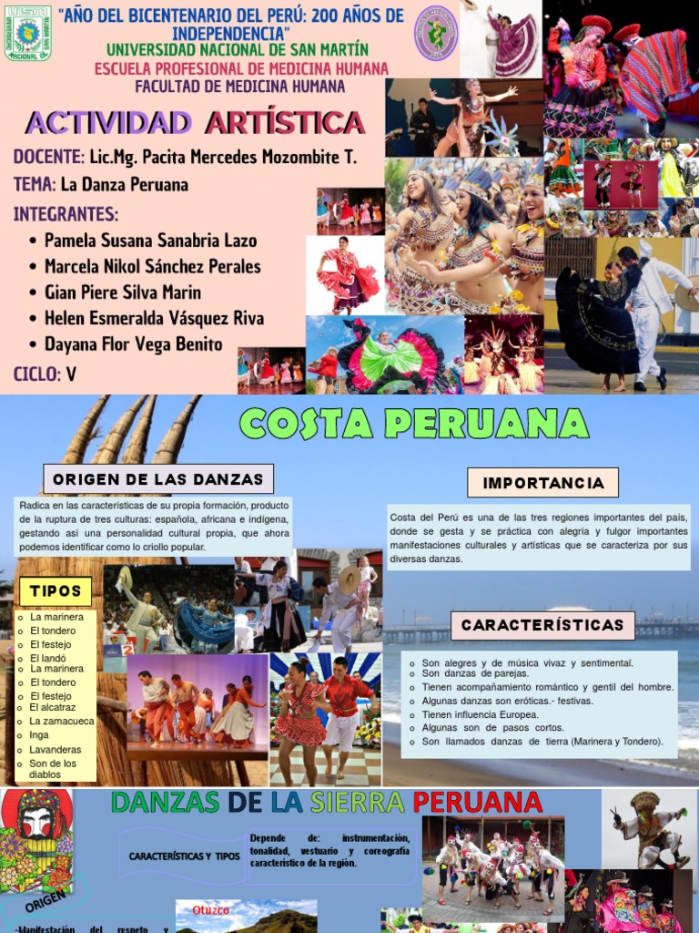 Danzas Típicas De La Selva Peruana Pdf Bailes Perú 