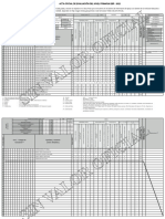 Acta oficial de evaluación del nivel primario EBR 2022