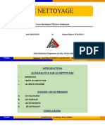 LE NETTOYAGE - Prop - Physicochimiques