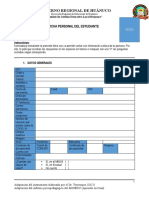 Cuestionario Caracterización Estudiantes