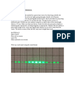 Double Slit Interference Lab