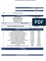 Cipa Calendario e Dimensionamento