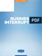 State Business Interruption PW