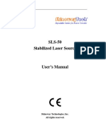 SLS-50 Manual