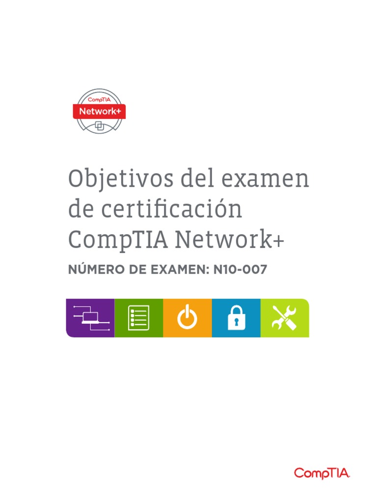 CompTIA Network+N10-007 | PDF | Estándares de red | Tecnologías de la ...