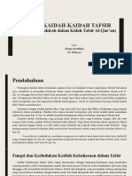 Kel. 4 - Nakirah Dalam Kidah Tafsir Al-Qur'An