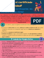 Infografia Procedimiento Certificacion Discapacidad Segun Ministerio Salud