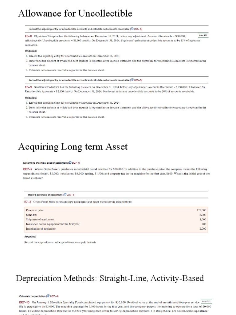 Final Exam Review PPT | PDF | Debits And Credits | Expense