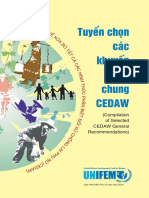 Tuyển Chọn Các Khuyến Nghị Chung CEDAW