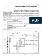 DTC P1200 Fuel Pump Relay/ECU Circuit Malfunction