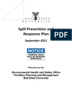 BSU Chemical and Biological Spill Control and Response Plan