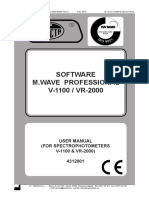 Software M.Wave Professional V-1100 / VR-2000