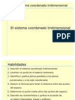 001 Sistema de Coordenadas Tridimensional