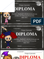 DIPLOMAS DE GRADUACIÓN