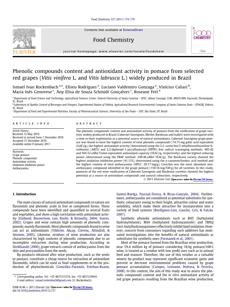4 - 2011 - Phenolic Compounds Content and Antioxidant Activity in ...