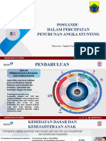 Posyandu Dalam Penurunan Stunting 2022