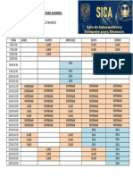 Horario sala informática alumnos 2022-2