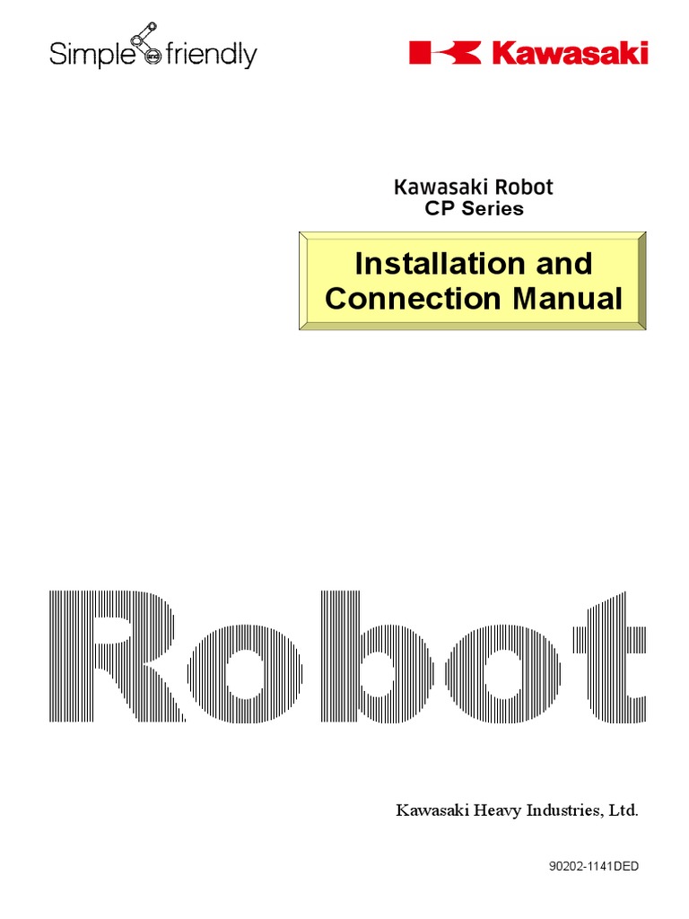 Manual Robots CP en 01 2021 PDF Screw Robot