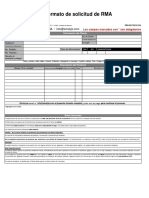 Form Solicitud RMA