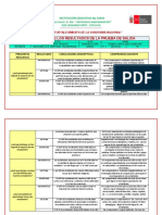 Cuadro de Reflexiones Evaluaciónde Salida de Aula