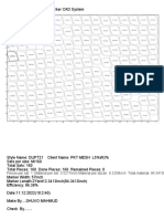PKT Mesh BX1(M) CAD System con etiquetas de identificación
