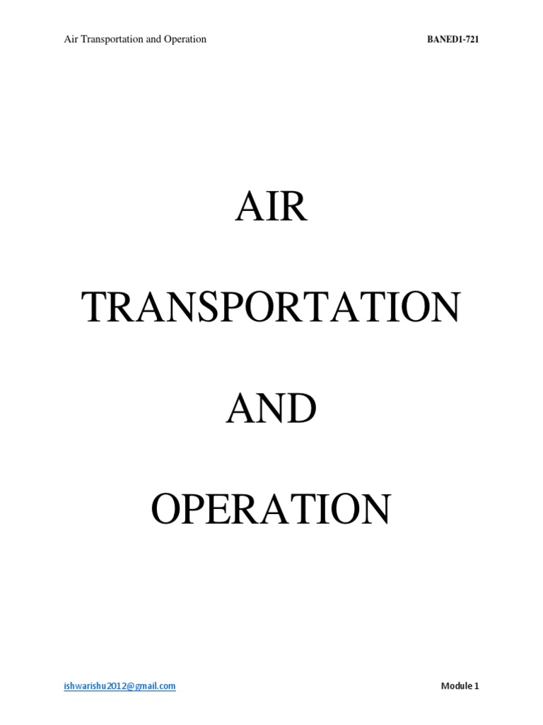 Unit 1 | PDF | Airport | Runway
