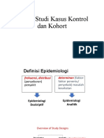 Studi Kasus Kontrol Dan Kohort