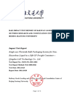 Beijing Jiaotong University Rail Impact Test Report