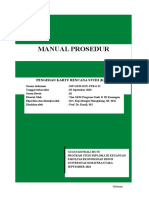 25 Manual Prosedur Pengisian Kartu Rencana Studi Krs