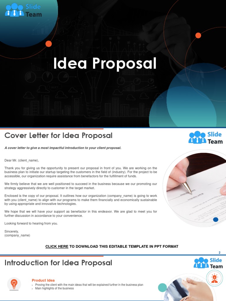 Top 10 Client Proposal Templates With Samples and Examples PDF