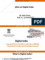 Digital India Presentation
