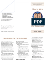 How To View The Old Testament