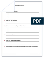 List The 4 Stages of Development.: IGCSE ICT: Unit 7 - Systems Life Cycle Mark Nicholls - ICT Lounge