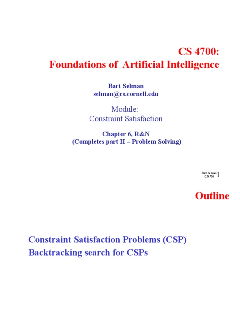 CS4700-CSP v6 | PDF | Logic | Computer Science