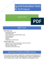 Monitoring Tools and Techniques for Development Programs