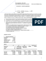 Econometrie 14 - 2 2021-2022 Recapitulare