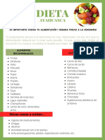 Dieta: Ayahuasca