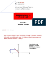 Moti1d e 2d Non Circolari - Soluzioni